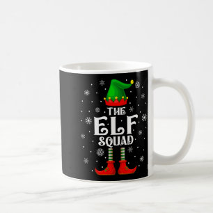 Elf Squad Family Matching Xmas Funny Christmas Vib Coffee Mug