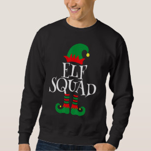 Elf Squad Family Vacation Reunion Matching Christm Sweatshirt