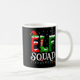 Elf Squad Funny Christmas Family Pajamas  Coffee Mug