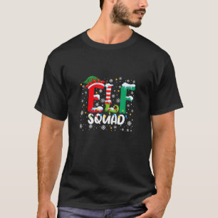 Elf Squad Funny Elf Family Christmas Matching Paja T-Shirt
