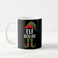 Elf Squad Funny Family Matching Christmas 