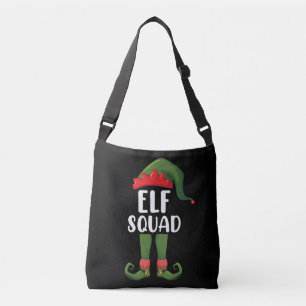 Elf Squad Funny Family Matching Christmas  Crossbody Bag