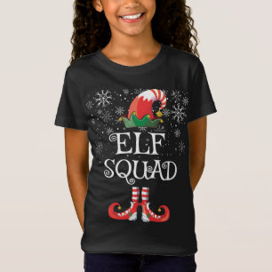Elf Squad Funny Family Matching Christmas T-Shirt
