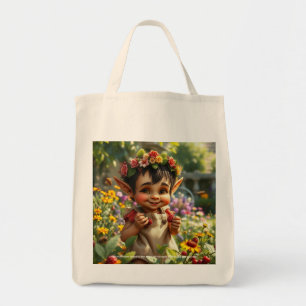 Elf Strawberry Tote Bag