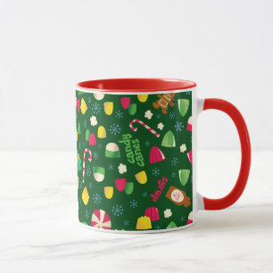 Elf the Movie Candy Pattern Mug