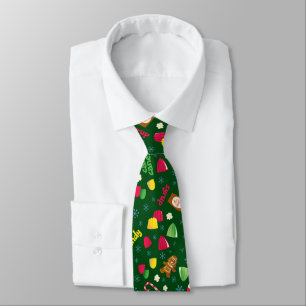 Elf the Movie Candy Pattern Tie