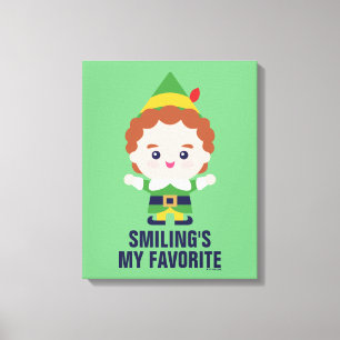 Elf the Movie   Cute Buddy Canvas Print