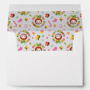 Elf the Movie   Four Main Food Groups Pattern Envelope