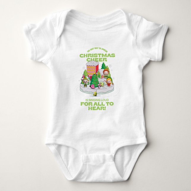 Elf the Movie | The Best Way to Spread Christmas Baby Bodysuit (Front)