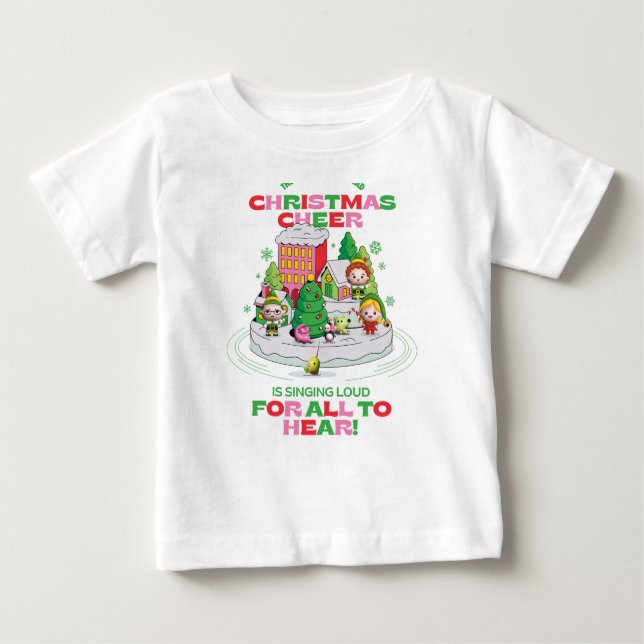Elf the Movie | The Best Way to Spread Christmas Baby T-Shirt (Front)