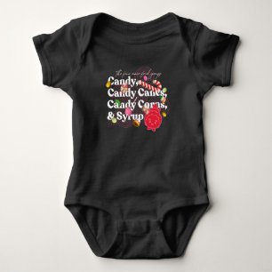 Elf the Movie The Four Main Food Groups Baby Bodysuit
