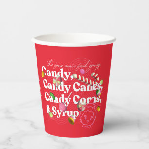 Elf the Movie   The Four Main Food Groups Paper Cups
