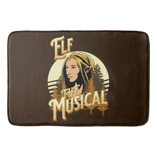 Elf The Musical  Bath Mat (Front)