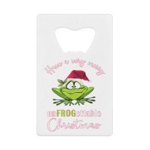 Elf Toad Frog Pun Toadally Ready for Christmas