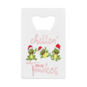 Elf Toad Frog Pun Toadally Ready for Christmas