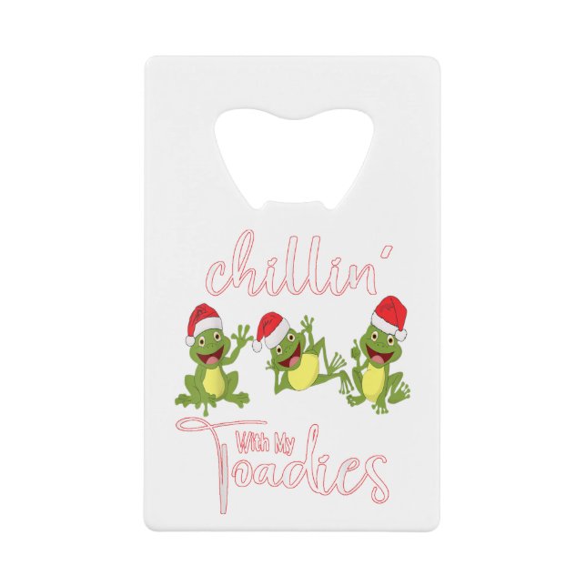Elf Toad Frog Pun Toadally Ready for Christmas (Front)