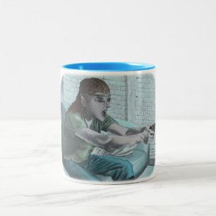 Elf Video Gamer Boss Fight Fantasy Art Coffee Mug