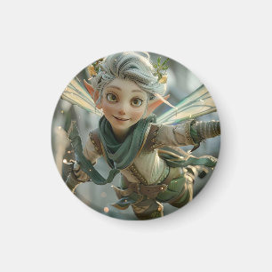  Elf Warrior Magnet