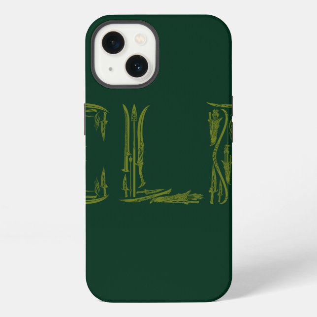 Elf Weapons Collage iPhone Case (Back)