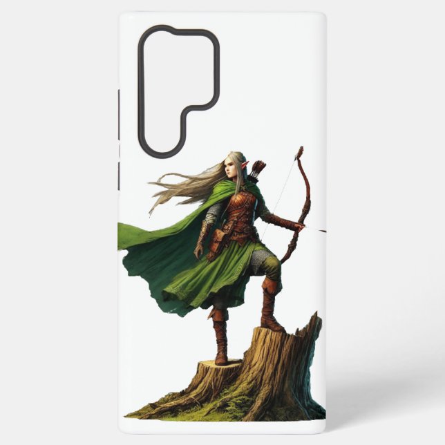 Elf with Bow Samsung Galaxy S22 Ultra Case (Back)