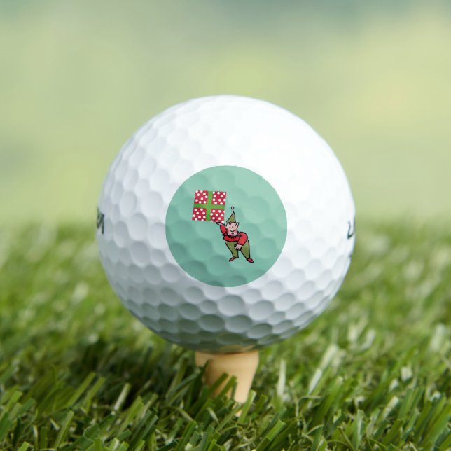 Elf With Gift Wilson Ultra golf balls 12 pk (Insitu Tee)