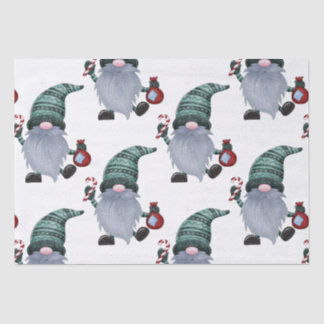 Elf with hat tissue paper