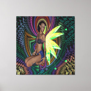 Elf Woman Canvas Print
