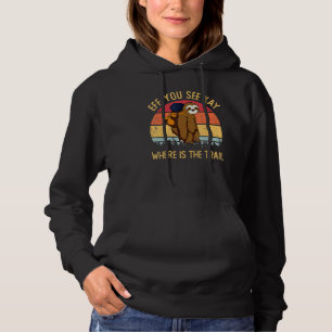 Elf You See Kay Where Is The Trail Hiking Xmas Hoodie