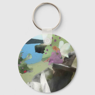 Elfe am See Key Ring