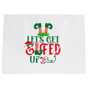 Elfed Up  Large Gift Bag