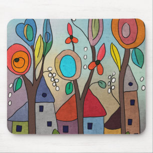 Elfendörfchen Mouse Pad