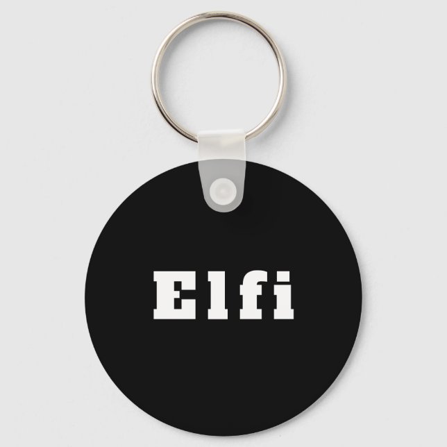 Elfi Key Ring (Front)