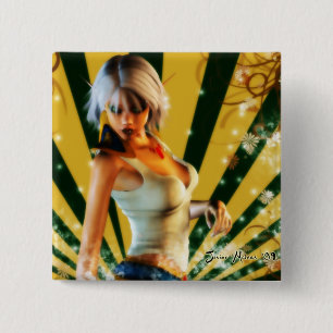 Elfin Model 15 Cm Square Badge