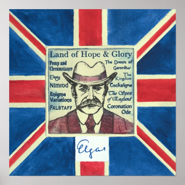 Elgar print (Front)