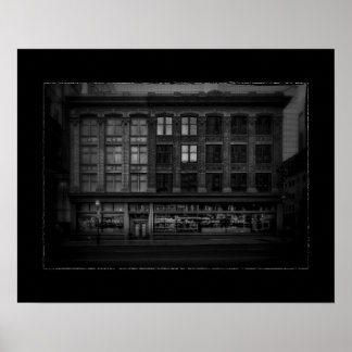 Elgin Building No 1 with Border Poster