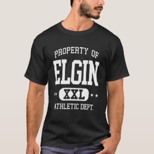 Elgin Retro Athletic Property Dept T-Shirt