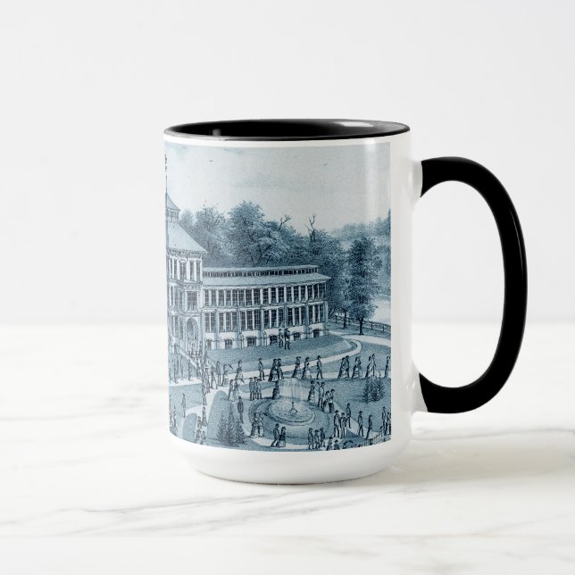 Elgin Watch Factory 1871 Image Elgin Illinois Mug (Right)