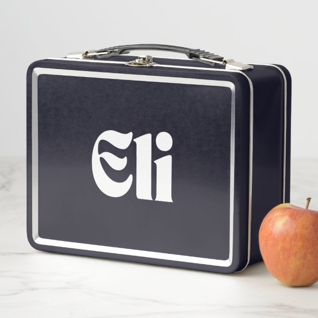 Eli  metal lunch box (In Situ)