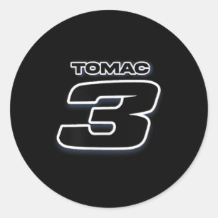 Eli Tomac Et3 Motocross Supercross Sx Mx Merchandi Classic Round Sticker