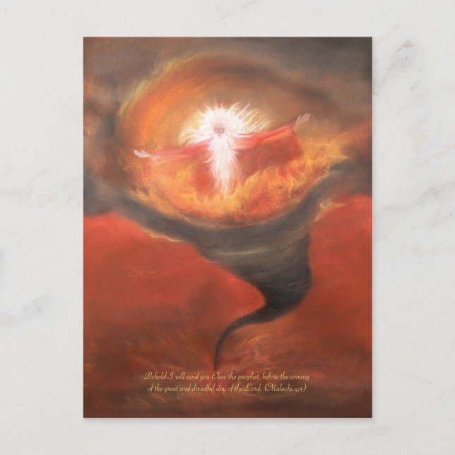 Elias with Poem Postcard (Front)