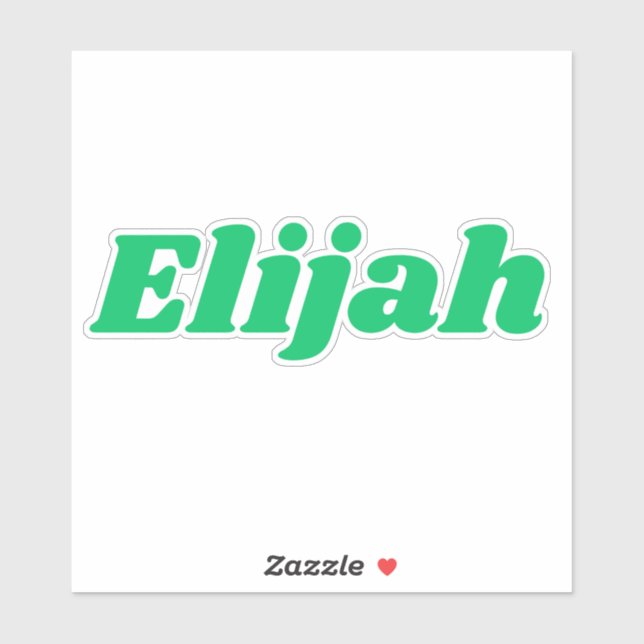 Elijah (Sheet)