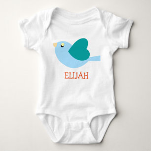 ELIJAH baby boy name clothing gift Baby Bodysuit