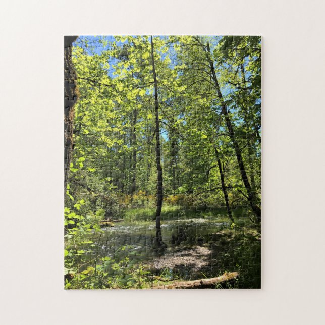 Elijah Bristow State Park, Dexter, Oregon Jigsaw Puzzle (Vertical)