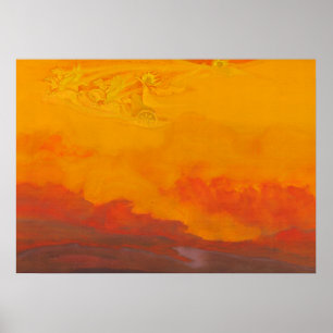 Elijah the Prophet by Nicholas Roerich Poster
