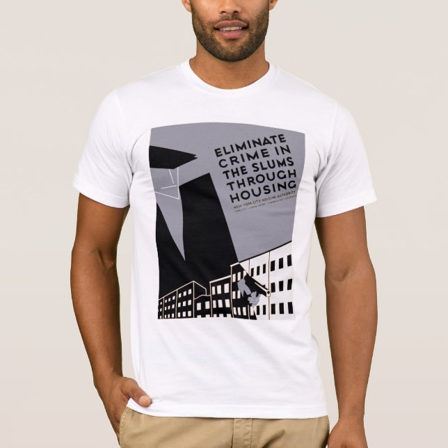 Eliminate Crime In The Slums T-Shirt (Front)