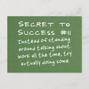 Eliminate Pointless Status Updates Postcard