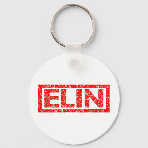 Elin Stamp Key Ring