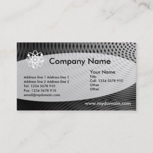 Eliptical - Moon Ray Business Card