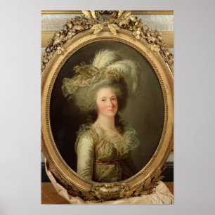Elisabeth of France called Madame Elisabeth Poster