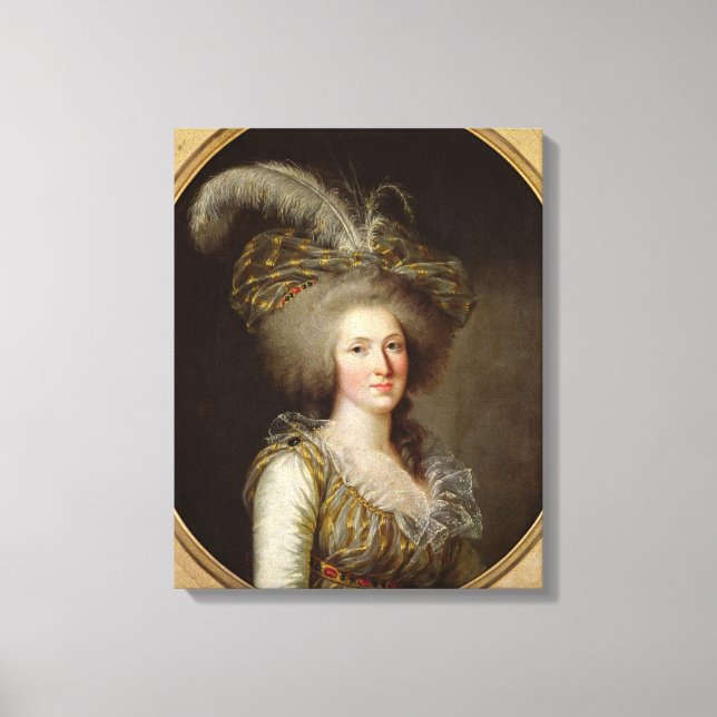 Elisabeth of France Canvas Print (Front)